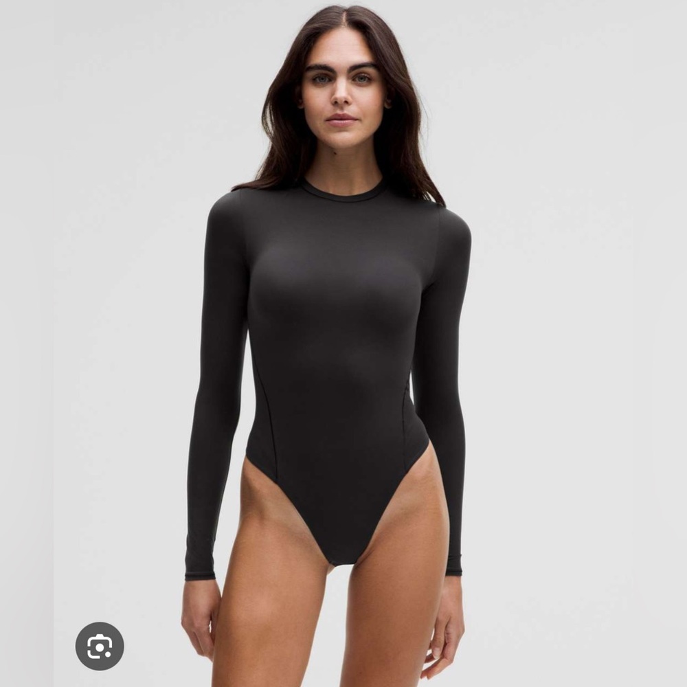 NWT Wundermost Ultra-Soft Nulu Crewneck
Long-Sleeve Bodysuit Black Size L